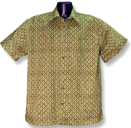 Mod Diamonds Mid-Century Retro  Shirt - Made in USA